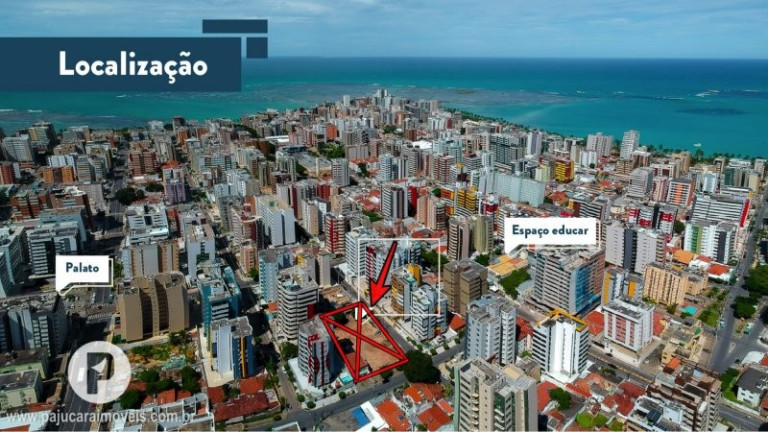 Imagem Apartamento com 2 Quartos à Venda, 66 m² em Ponta Verde - Maceió