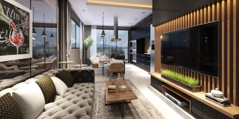 Imagem Apartamento com 4 Quartos à Venda, 174 m² em Praia Brava De Itajaí - Itajaí