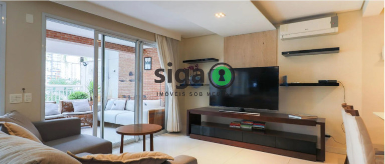 Apartamento com 2 Quartos à Venda ou Locação, 173 m² em Brooklin - São Paulo
