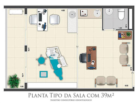 Imagem Sala Comercial à Venda, 39 m² em Boqueirão - Praia Grande Imagem Sala Comercial à Venda, 39 m² em Boqueirão - Praia Grande