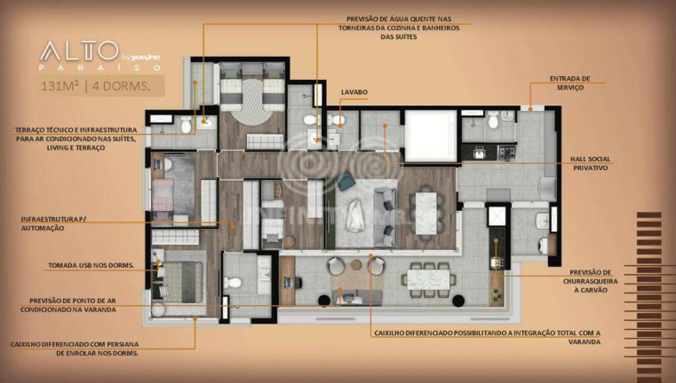 Imagem Apartamento com 4 Quartos à Venda, 135 m² em Paraíso - São Paulo