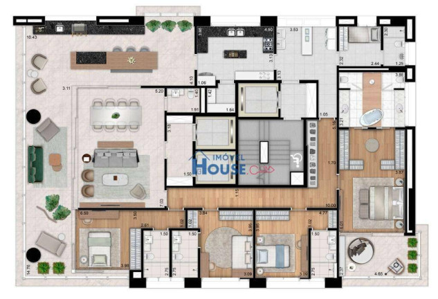 Imagem Apartamento com 4 Quartos à Venda, 335 m² em Itaim Bibi - São Paulo