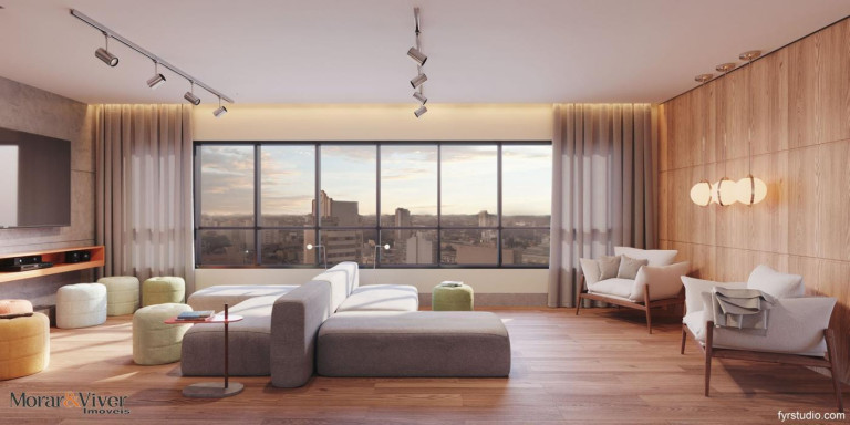 Imagem Imóvel com 1 Quarto à Venda, 22 m² em Centro - Curitiba