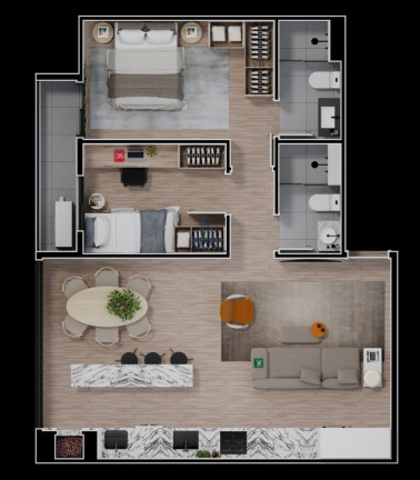 Imagem Apartamento com 2 Quartos à Venda, 73 m² em Costa E Silva - Joinville Imagem Apartamento com 2 Quartos à Venda, 73 m² em Costa E Silva - Joinville