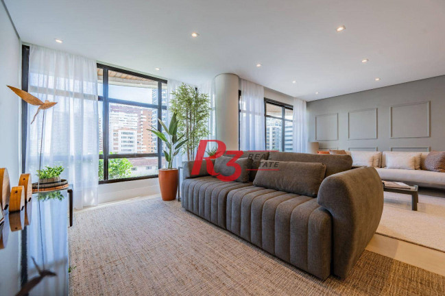 Imagem Apartamento com 3 Quartos à Venda, 185 m² em Gonzaga - Santos