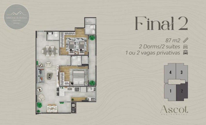 Imagem Apartamento com 2 Quartos à Venda, 87 m² em Canto Do Forte - Praia Grande Imagem Apartamento com 2 Quartos à Venda, 87 m² em Canto Do Forte - Praia Grande