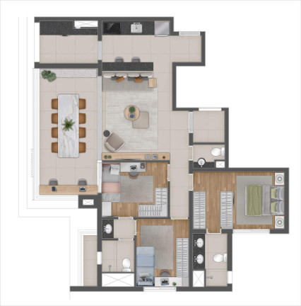 Imagem Apartamento com 3 Quartos à Venda, 107 m² em Pinheiros - São Paulo Imagem Apartamento com 3 Quartos à Venda, 107 m² em Pinheiros - São Paulo