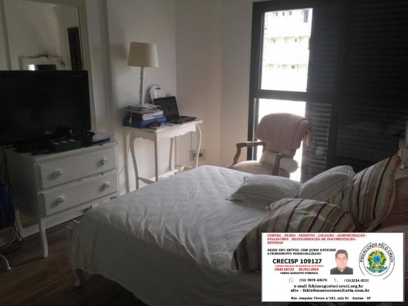 Imagem Apartamento com 4 Quartos para Alugar, 234 m² em Aparecida - Santos