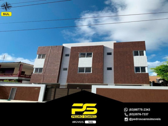 Imagem Apartamento com 2 Quartos à Venda, 70 m² em Portal Do Sol - João Pessoa