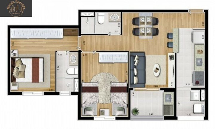 Imagem Apartamento com 3 Quartos à Venda, 83 m² em Jardim Do Mar - São Bernardo Do Campo Imagem Apartamento com 3 Quartos à Venda, 83 m² em Jardim Do Mar - São Bernardo Do Campo