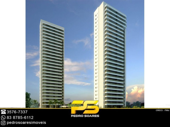 Imagem Apartamento à Venda, 127 m² em Altiplano Cabo Branco - João Pessoa Imagem Apartamento à Venda, 127 m² em Altiplano Cabo Branco - João Pessoa