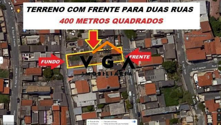 Imagem Terreno à Venda, 400 m² em Penha De França - São Paulo Imagem Terreno à Venda, 400 m² em Penha De França - São Paulo