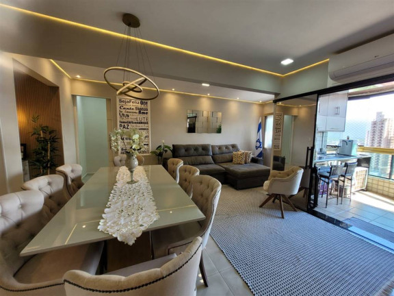 Apartamento com 3 Quartos à Venda, 110 m² em Aviação - Praia Grande