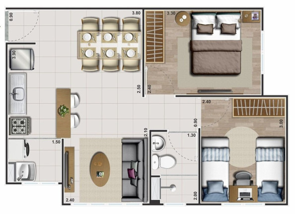Imagem Imóvel com 2 Quartos à Venda, 42 m² em Vargem Grande - Rio De Janeiro Imagem Imóvel com 2 Quartos à Venda, 42 m² em Vargem Grande - Rio De Janeiro