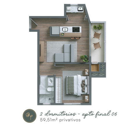 Imagem Apartamento com 2 Quartos à Venda, 79 m² em Centro - Nova Petrópolis Imagem Apartamento com 2 Quartos à Venda, 79 m² em Centro - Nova Petrópolis
