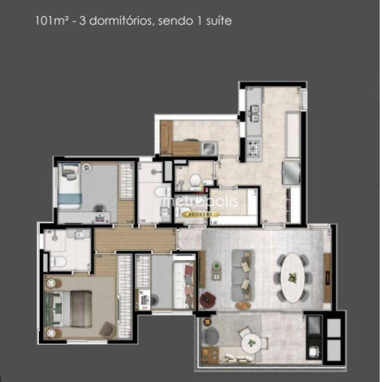 Imagem Apartamento com 3 Quartos à Venda, 101 m² em Sumaré - São Paulo Imagem Apartamento com 3 Quartos à Venda, 101 m² em Sumaré - São Paulo