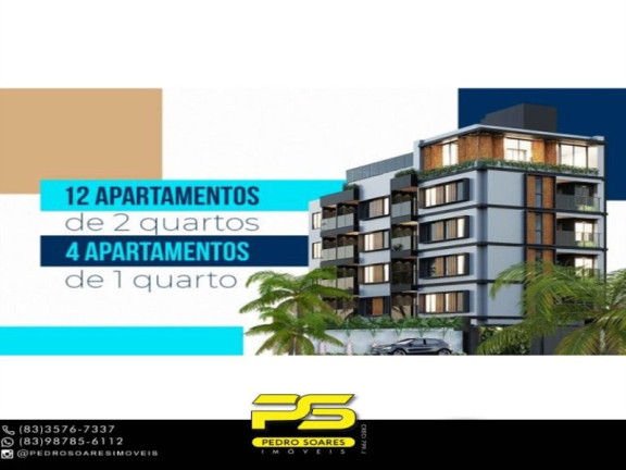 Apartamento com 1 Quarto à Venda, 36 m² em Intermares - Cabedelo