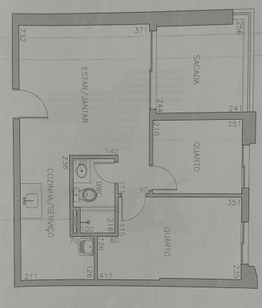 Imagem Apartamento com 2 Quartos à Venda, 50 m² em Centro - Curitiba