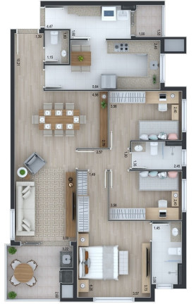 Imagem Apartamento com 3 Quartos à Venda, 119 m² em Ahú - Curitiba Imagem Apartamento com 3 Quartos à Venda, 119 m² em Ahú - Curitiba