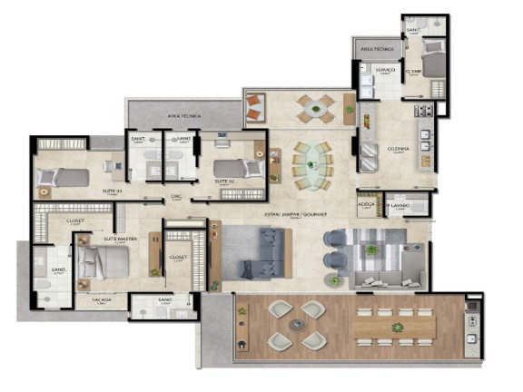 Imagem Imóvel com 4 Quartos à Venda, 210 m² em Caminho Das árvores - Salvador