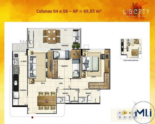 Imagem Imóvel com 3 Quartos à Venda, 79 m² em Cachambi - Rio De Janeiro