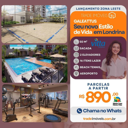 Imagem Apartamento com 2 Quartos à Venda, 50 m² em San Fernando - Londrina Imagem Apartamento com 2 Quartos à Venda, 50 m² em San Fernando - Londrina