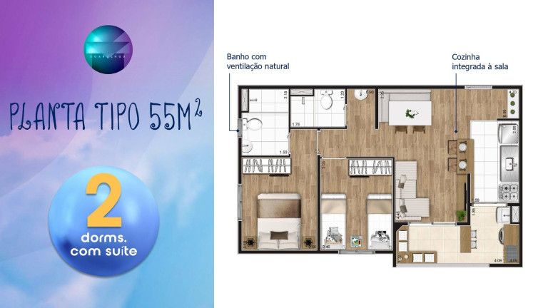 Imagem Apartamento com 2 Quartos à Venda, 47 m² em Vila Endres - Guarulhos