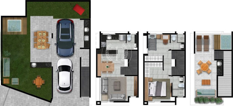 Imagem Casa de Condomínio com 2 Quartos à Venda, 171 m² em Campo Belo - São Paulo