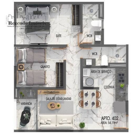 Imagem Apartamento com 2 Quartos à Venda, 54 m² em Jardim Oceania - João Pessoa
