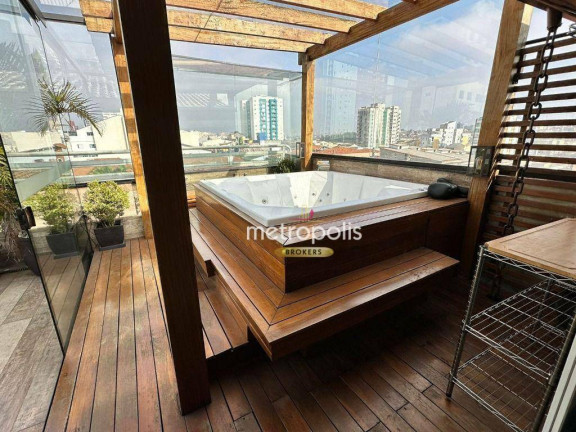 Imagem Cobertura com 2 Quartos à Venda, 182 m² em Parque Das Nações - Santo André