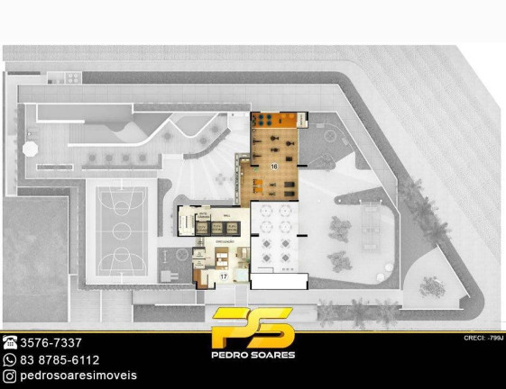 Imagem Apartamento com 1 Quarto à Venda, 47 m² em Brisamar - João Pessoa Imagem Apartamento com 1 Quarto à Venda, 47 m² em Brisamar - João Pessoa