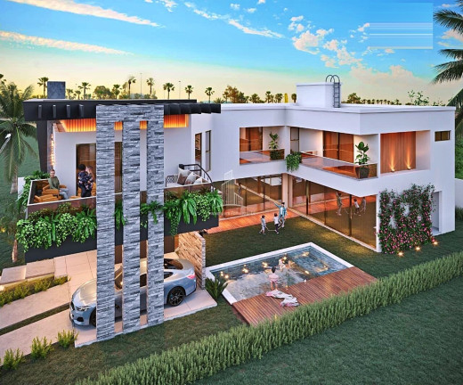 Imagem Casa com 5 Quartos à Venda, 433 m² em Cararu - Eusébio Imagem Casa com 5 Quartos à Venda, 433 m² em Cararu - Eusébio