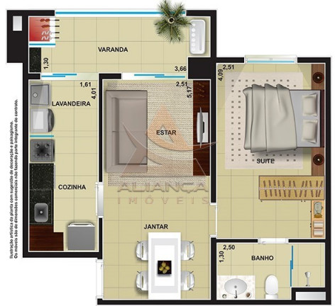 Imagem Apartamento com 1 Quarto à Venda, 45 m² em Iguatemi - Ribeirão Preto Imagem Apartamento com 1 Quarto à Venda, 45 m² em Iguatemi - Ribeirão Preto