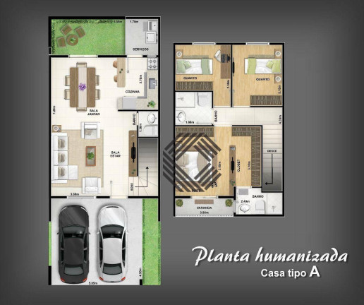 Imagem Sobrado com 2 Quartos à Venda, 93 m² em Jardim Simus - Sorocaba Imagem Sobrado com 2 Quartos à Venda, 93 m² em Jardim Simus - Sorocaba