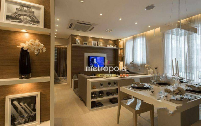 Imagem Apartamento com 3 Quartos à Venda, 57 m² em Vila Valparaíso - Santo André
