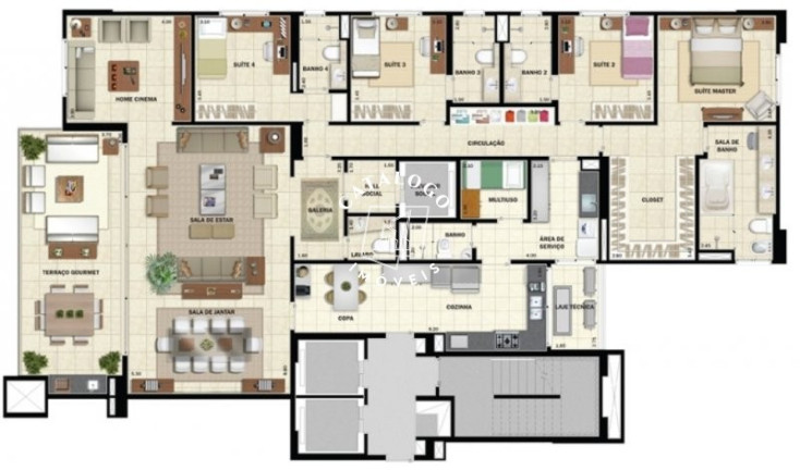 Imagem Apartamento com 4 Quartos à Venda, 266 m² em Residencial Morro Do Ipê - Ribeirão Preto Imagem Apartamento com 4 Quartos à Venda, 266 m² em Residencial Morro Do Ipê - Ribeirão Preto