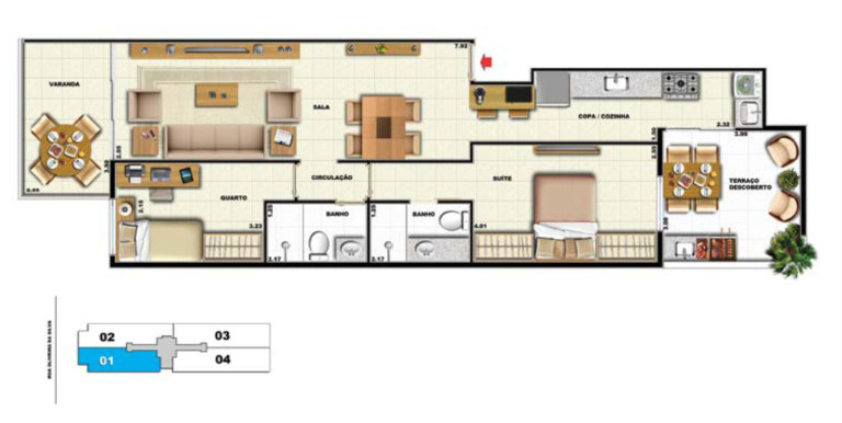 Imagem Imóvel com 2 Quartos à Venda, 94 m² em Tijuca - Rio De Janeiro