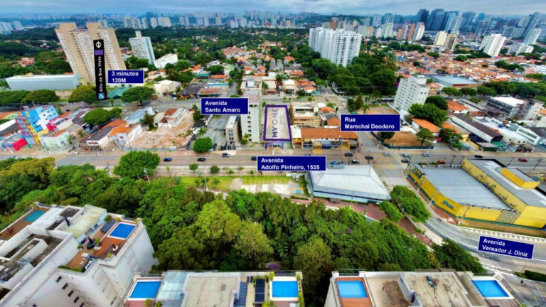 Imagem Apartamento com 1 Quarto à Venda, 30 m² em Santo Amaro - São Paulo