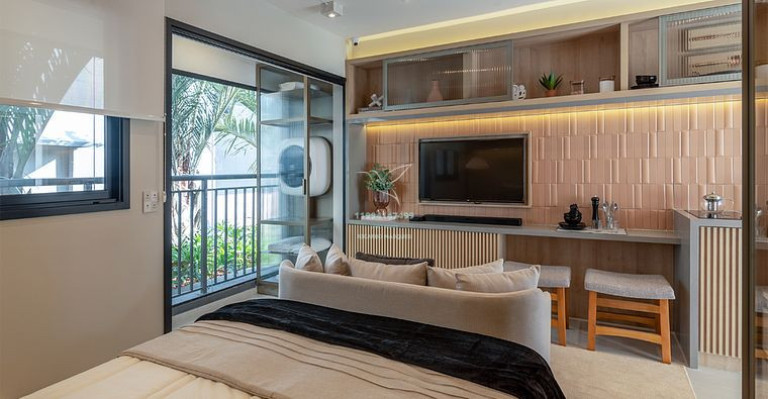 Imagem Apartamento com 1 Quarto à Venda, 45 m² em Mirandópolis - São Paulo