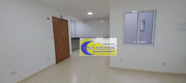 Apartamento com 2 Quartos à Venda, 58 m² em Vila Homero Thon - Santo André
