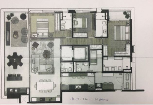 Imagem Apartamento com 3 Quartos à Venda, 180 m² em Ibirapuera - São Paulo Imagem Apartamento com 3 Quartos à Venda, 180 m² em Ibirapuera - São Paulo