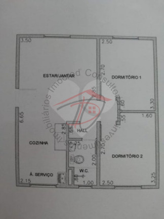 Imagem Imóvel com 2 Quartos à Venda, 44 m² em Residencial Real Parque Sumaré - Sumaré