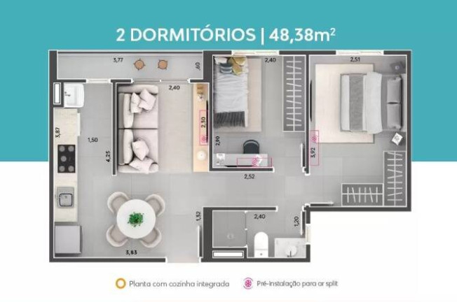 Imagem Apartamento à Venda, em Cuiabá Imagem Apartamento à Venda, em Cuiabá