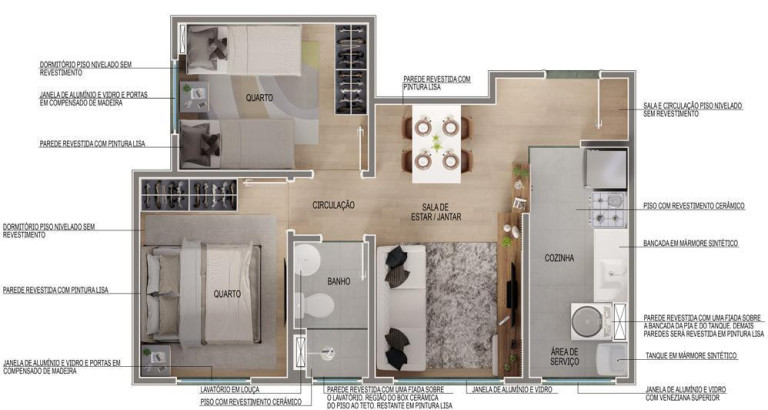 Imagem Apartamento com 2 Quartos à Venda, em Cidade São Mateus - São Paulo Imagem Apartamento com 2 Quartos à Venda, em Cidade São Mateus - São Paulo