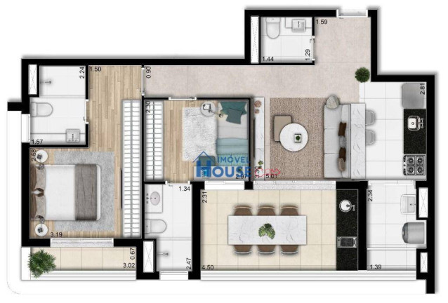 Imagem Apartamento com 2 Quartos à Venda, 78 m² em Perdizes - São Paulo