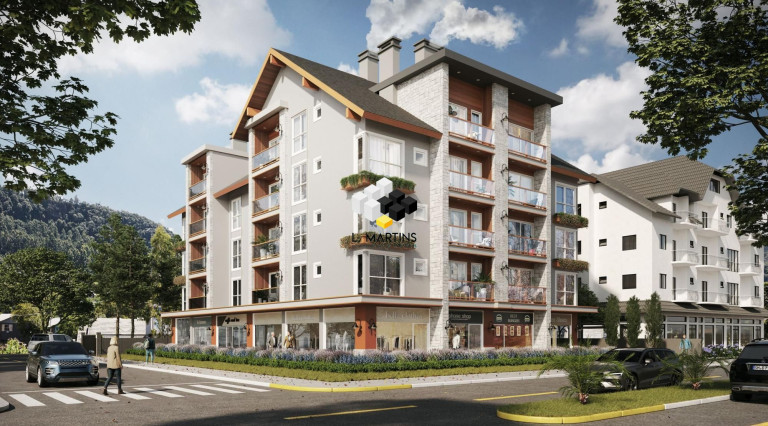 Imagem Apartamento com 1 Quarto à Venda, 60 m² em Vale Das Montanhas - Gramado Imagem Apartamento com 1 Quarto à Venda, 60 m² em Vale Das Montanhas - Gramado