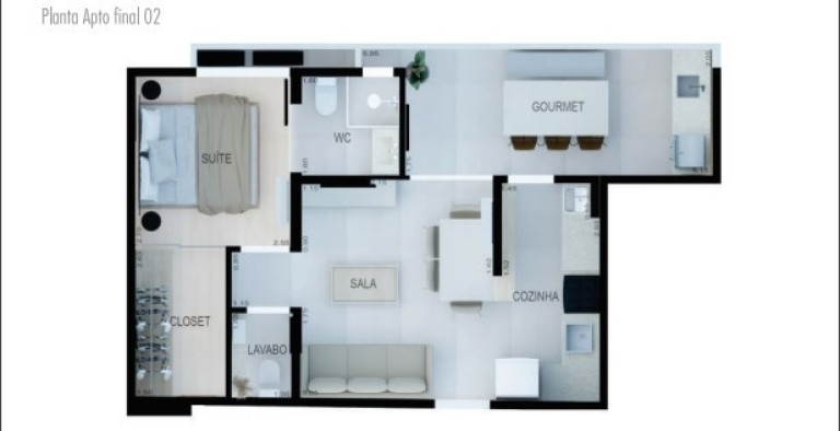 Imagem Apartamento com 2 Quartos à Venda, 87 m² em Boqueirão - Santos Imagem Apartamento com 2 Quartos à Venda, 87 m² em Boqueirão - Santos