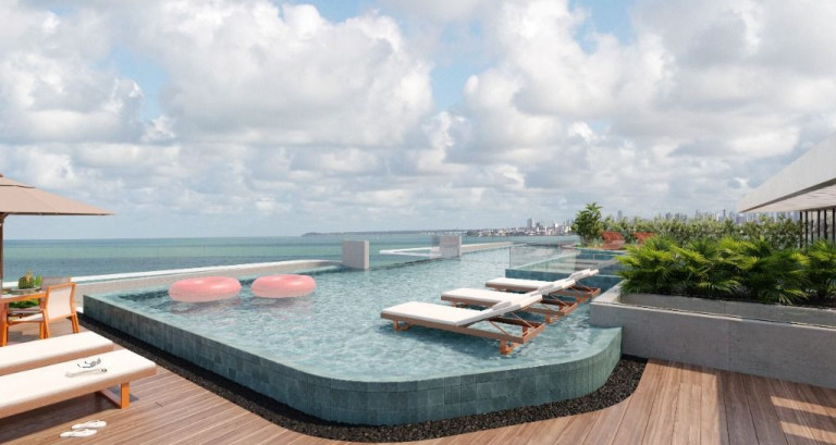 Imagem Apartamento com 1 Quarto à Venda, 21 m² em Intermares - Cabedelo