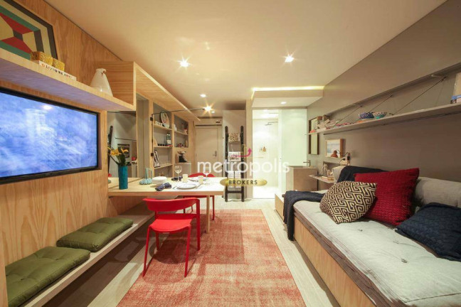 Studio com 1 Quarto à Venda, 38 m² em República - São Paulo