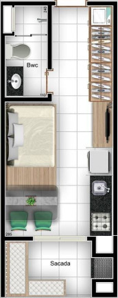 Imagem Apartamento com 1 Quarto à Venda, 25 m² em Matinhos Imagem Apartamento com 1 Quarto à Venda, 25 m² em Matinhos